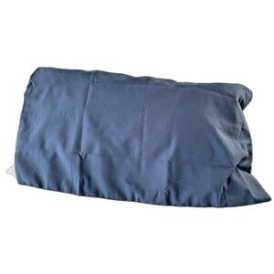 West Elm Solid Blue King Sham 37" x 22" New w/o Tags